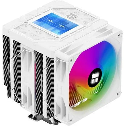 Thermalright Peerless Assassin 120 Vision ARGB White processzor hűtő fehér