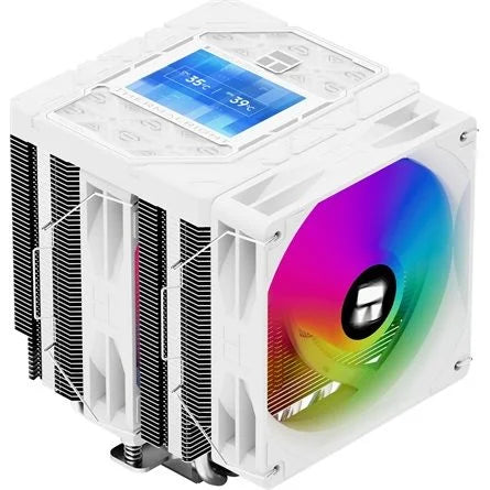 Thermalright Peerless Assassin 120 Vision ARGB White processzor hűtő fehér