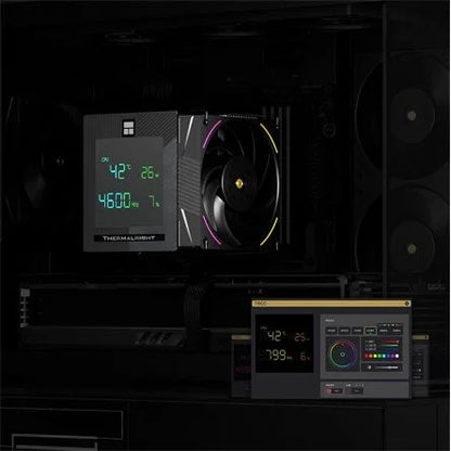 Thermalright Phantom Spirit 120 Digital EVO processzor hűtő fekete