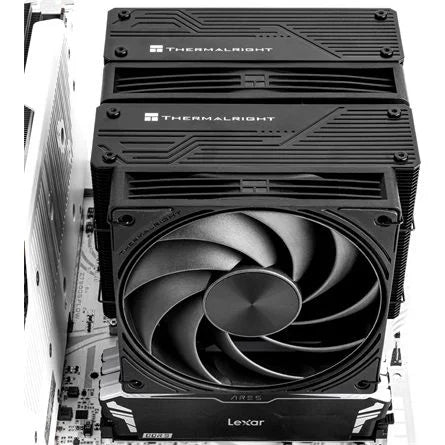 Thermalright Frost Tower 140 BLACK processzor hűtő fekete