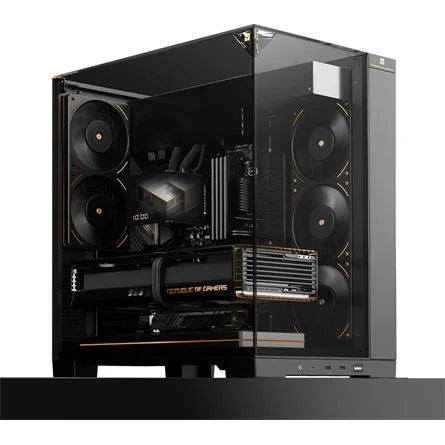 Thermalright A70 táp nélküli ablakos Mid Tower számítógépház fekete