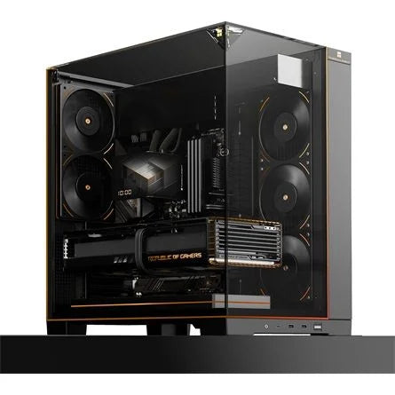 Thermalright A70 ARGB táp nélküli ablakos Mid Tower számítógépház fekete