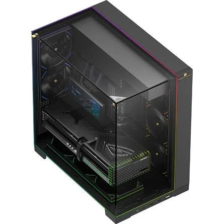Thermalright A70 ARGB táp nélküli ablakos Mid Tower számítógépház fekete