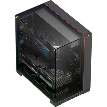 Thermalright A70 ARGB táp nélküli ablakos Mid Tower számítógépház fekete