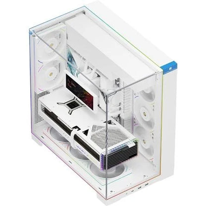 Thermalright A70 ARGB White táp nélküli ablakos Mid Tower számítógépház fehér