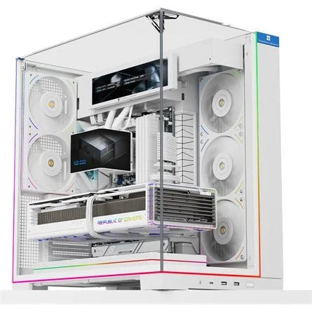 Thermalright A70 VISION White táp nélküli ablakos Mid Tower számítógépház fehér