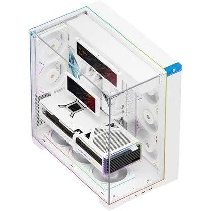 Thermalright A70 VISION White táp nélküli ablakos Mid Tower számítógépház fehér