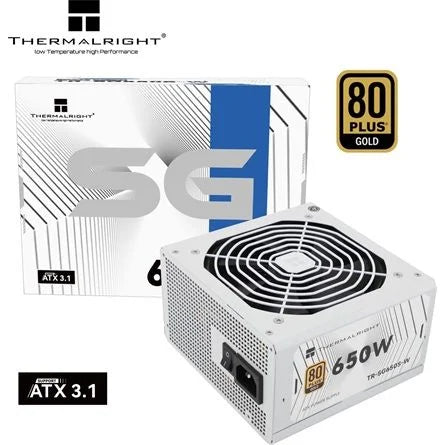 Thermalright SG-650S-W ATX desktop tápegység 650W 80+ Gold BOX