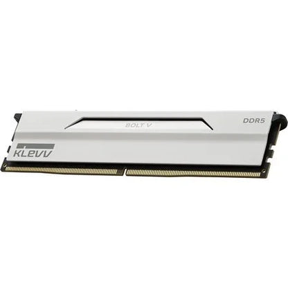 KLEVV BOLT V 64GB 6000MT/s DDR5 memória CL30 Kit of 2 fehér
