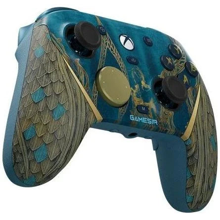 GameSir G7 Pro WUCHANG: Fallen Feathers Edition Bluetooth / USB / vezeték nélküli gamepad játékvezérlő kék-arany