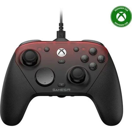 GameSir G7 Pro Tri-Mode Shadow Ember Bluetooth / USB / vezeték nélküli gamepad játékvezérlő fekete-piros