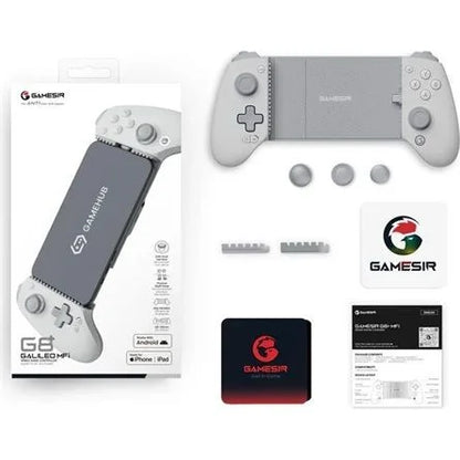 GameSir G8 Plus MFi USB-C gamepad játékvezérlő fehér (Apple Certified)