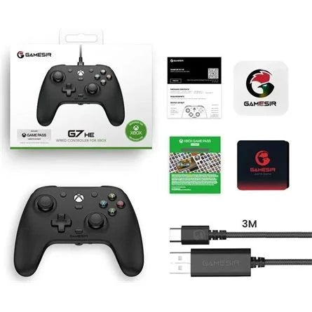 GameSir G7 HE USB-C gamepad játékvezérlő fekete