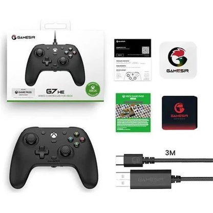 GameSir G7 HE USB-C gamepad játékvezérlő fekete