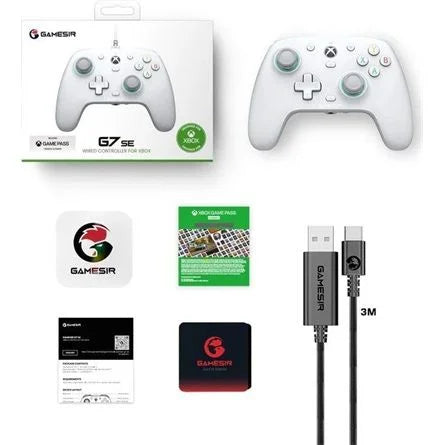 GameSir G7 SE USB-C gamepad játékvezérlő fehér
