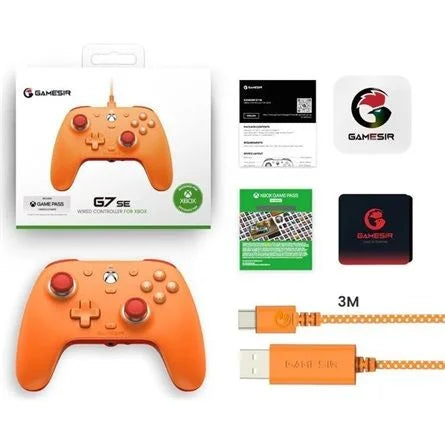 GameSir G7 SE USB-C gamepad játékvezérlő narancssárga
