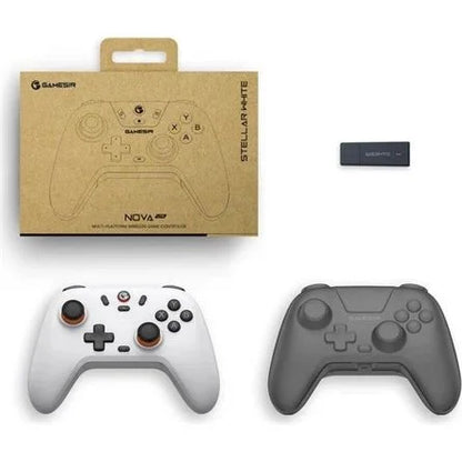 GameSir Nova Lite Multiplatform  Bluetooth / USB / vezeték nélküli gamepad játékvezérlő világosszürke