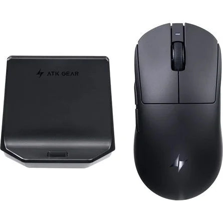 ATK Dragonfly A9 NB optikai vezeték nélküli gaming egér fekete