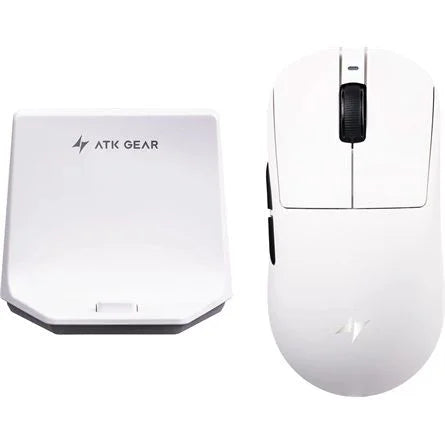 ATK Dragonfly A9 NB optikai vezeték nélküli gaming egér fehér