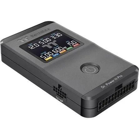 Thermaltake Dr. Power III Pro univerzális ATX tápegység teszter fekete LCD kijelzővel
