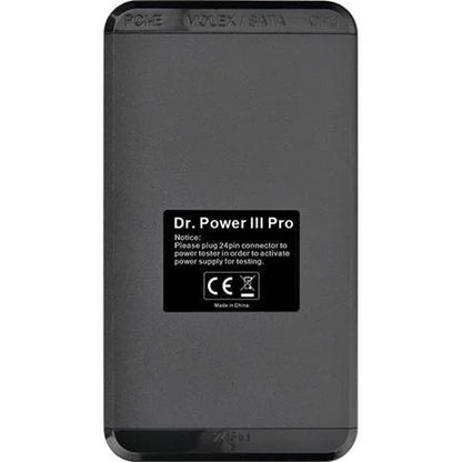 Thermaltake Dr. Power III Pro univerzális ATX tápegység teszter fekete LCD kijelzővel