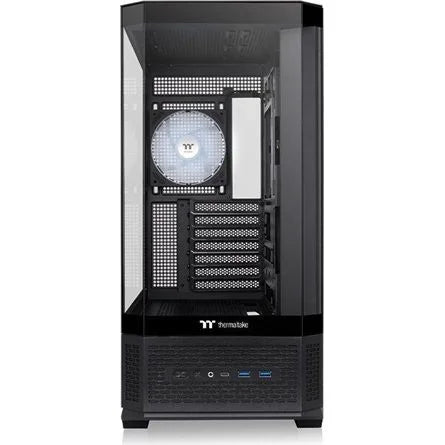 Thermaltake View 370 TG ARGB táp nélküli ablakos Mid Tower számítógépház fekete