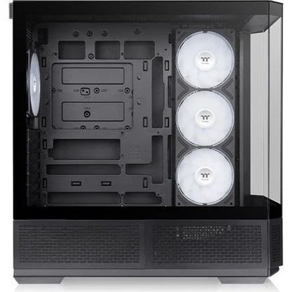 Thermaltake View 370 TG ARGB táp nélküli ablakos Mid Tower számítógépház fekete