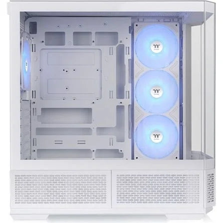 Thermaltake View 370 TG ARGB Snow táp nélküli ablakos Mid Tower számítógépház fehér