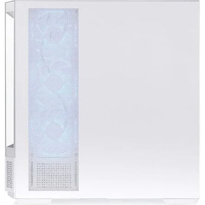 Thermaltake View 370 TG ARGB Snow táp nélküli ablakos Mid Tower számítógépház fehér
