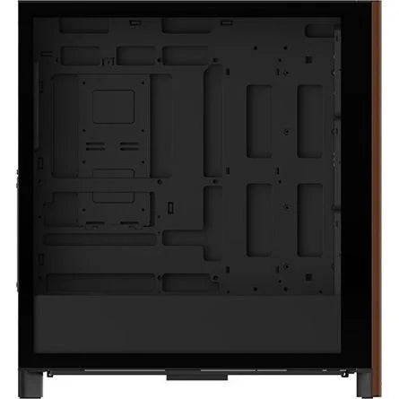 Thermaltake S370 WS táp nélküli ablakos Mid Tower számítógépház fekete