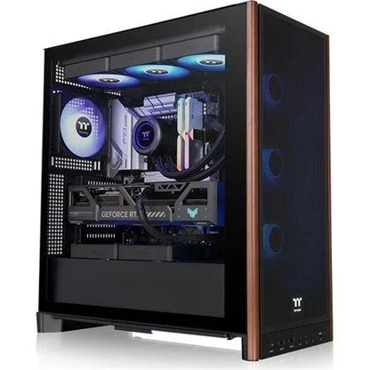 Thermaltake S370 WS táp nélküli ablakos Mid Tower számítógépház fekete