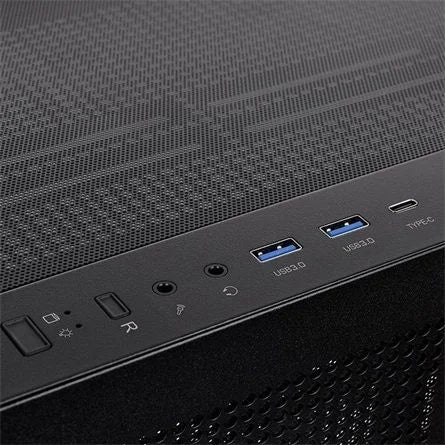 Thermaltake View 270 Plus TG ARGB táp nélküli ablakos Mid Tower számítógépház fekete