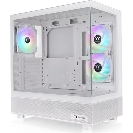 Thermaltake View 270 Plus TG ARGB táp nélküli ablakos Mid Tower számítógépház fehér