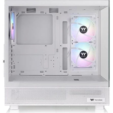 Thermaltake View 270 Plus TG ARGB táp nélküli ablakos Mid Tower számítógépház fehér