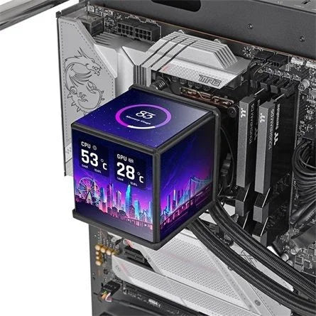 Thermaltake MINECUBE 360 Ultra ARGB Sync AIO processzor vízhűtő fekete