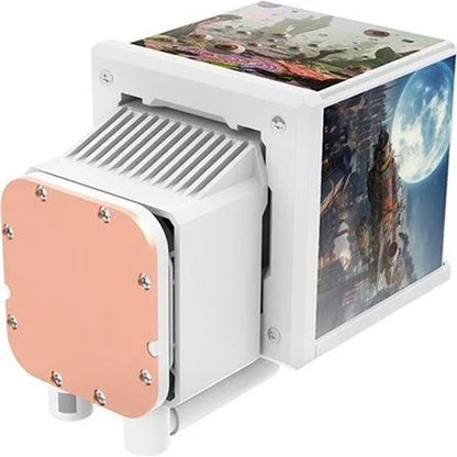 Thermaltake MINECUBE 360 Ultra ARGB Sync AIO Snow Edition processzor vízhűtő fehér