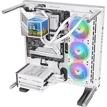 Thermaltake MINECUBE 360 Ultra ARGB Sync AIO Snow Edition processzor vízhűtő fehér