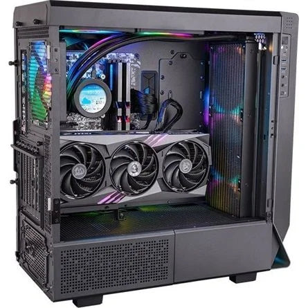 Thermaltake TOUGHLIQUID Ultra 420 RGB All-In-One processzor vízhűtő fekete
