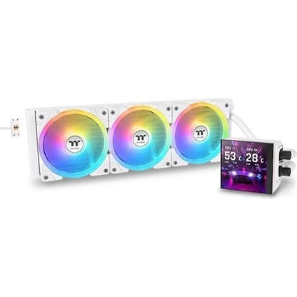 Thermaltake MAGFloe 360 Ultra ARGB Sync AIO Snow Edition processzor vízhűtő fehér