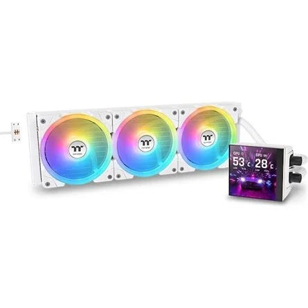 Thermaltake MAGFloe 360 Ultra ARGB Sync AIO Snow Edition processzor vízhűtő fehér