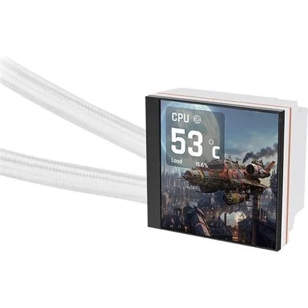 Thermaltake MAGFloe 360 Ultra ARGB Sync AIO Snow Edition processzor vízhűtő fehér