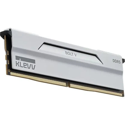 KLEVV BOLT V 32GB 6000MT/s DDR5 memória CL30 Kit of 2 fehér