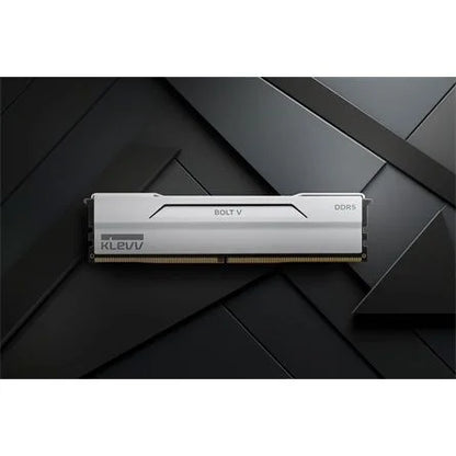 KLEVV BOLT V 32GB 6000MT/s DDR5 memória CL30 Kit of 2 AMD-re optimalizált fehér