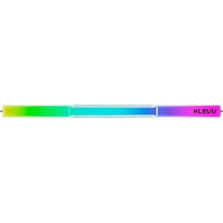 KLEVV CRAS V 32GB 6000MT/s DDR5 memória CL30 Kit of 2 AMD-re optimalizált fehér RGB