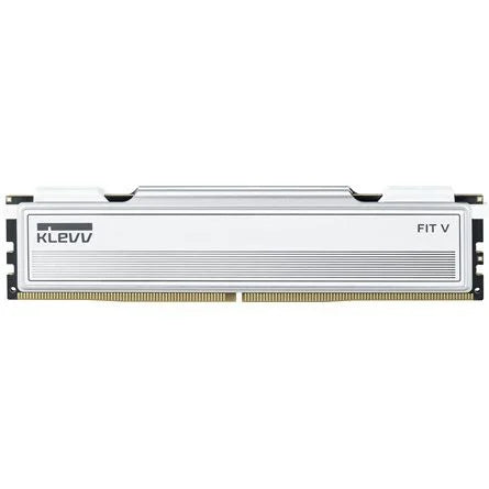 KLEVV FIT V 32GB 5600MT/s DDR5 memória CL30 Kit of 2 AMD-re optimalizált fehér