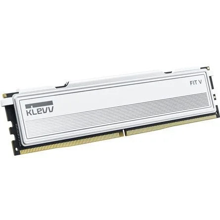 KLEVV FIT V 32GB 5600MT/s DDR5 memória CL30 Kit of 2 AMD-re optimalizált fehér