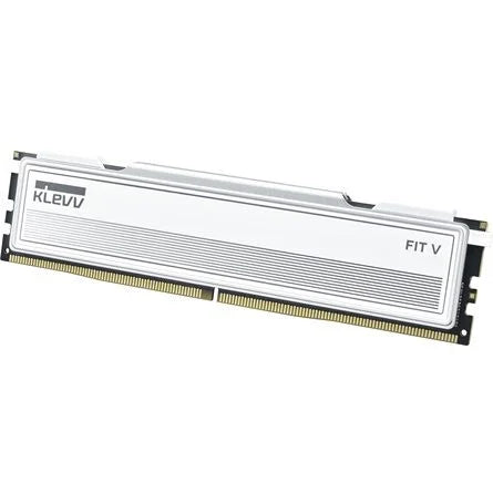 KLEVV FIT V 32GB 5600MT/s DDR5 memória CL30 Kit of 2 AMD-re optimalizált fehér