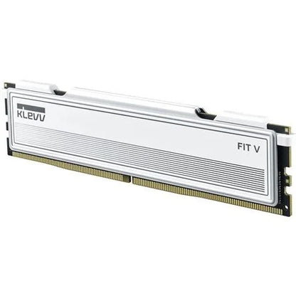 KLEVV FIT V 32GB 5600MT/s DDR5 memória CL30 Kit of 2 AMD-re optimalizált fehér