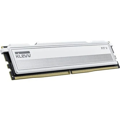 KLEVV FIT V 32GB 5600MT/s DDR5 memória CL30 Kit of 2 AMD-re optimalizált fehér