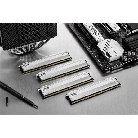 KLEVV FIT V 32GB 5600MT/s DDR5 memória CL30 Kit of 2 AMD-re optimalizált fehér